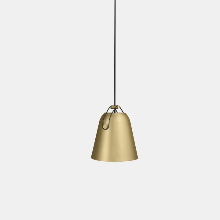 Lámpara Colgante Napa Small E27 23W Oro mate Leds C4 00-7992-DN-DN