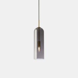Lámpara Colgante Glam 385mm E14 23W Oro mate Leds C4 00-8108-DN-12