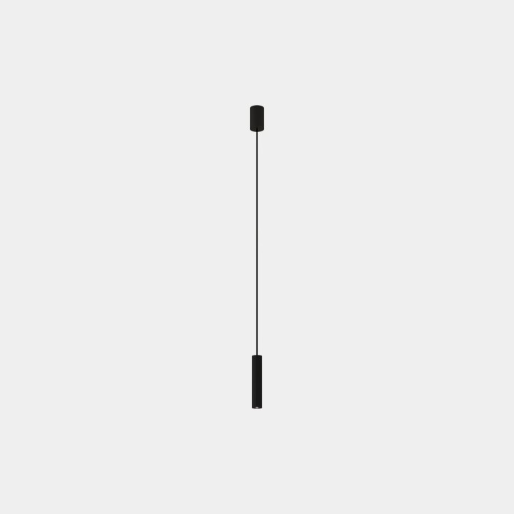 Lámpara Colgante Prolix Surface LED 5.9W 2700K Negro 217lm Leds C4 00-8513-05-05