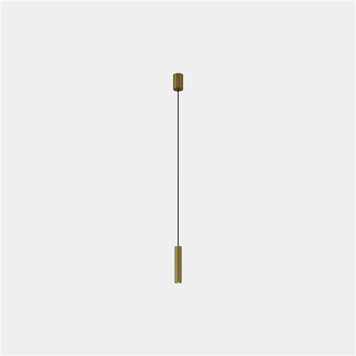 Lámpara Colgante Prolix Surface LED 5.9W 2700K Oro mate 217lm Leds C4 00-8513-DN-DN