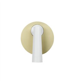 Luz de lectura Gamma Mix&Match Round LED 2.2W 2700K Oro mate 137lm Leds C4 05-6421-DN-14