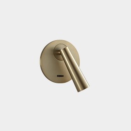 Luz de lectura Gamma Mix&Match Round LED 2.2W 2700K Oro mate 137lm Leds C4 05-6421-DN-DN