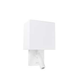 Aplique Gamma Shade Square E27 LED 602.2W 2700K Blanco 137lm Leds C4 05-6422-14-14