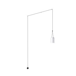 Aplique Attic Rectangular Shape E27 23W Negro Blanco Leds C4 05-7388-05-14