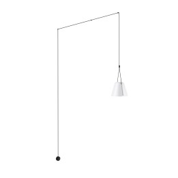 Aplique Attic Conic Shape E27 23W Negro Blanco Leds C4 05-7389-05-14