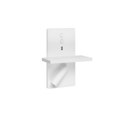 Luz de lectura E-lamp LED LED 2.29W 2700K Blanco 452lm Leds C4 05-7606-14-14