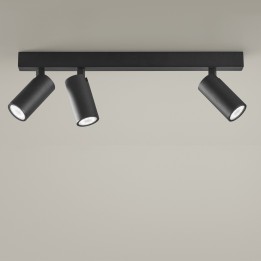 Proyector Simply 3 bodies 7W Negro Leds C4 05-8336-05-05