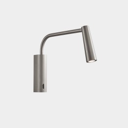 Luz de lectura Gamma Extend LED 2.1W 2700K Níquel satinado 137lm Leds C4 05-8339-81-81