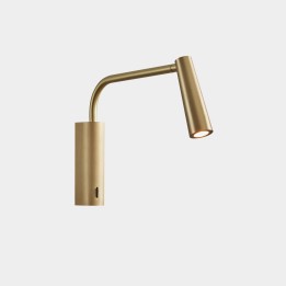 Luz de lectura Gamma Extend LED 2.1W 2700K Oro mate 137lm Leds C4 05-8339-DN-DN