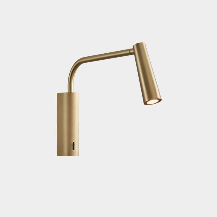 Luz de lectura Gamma Extend LED 2.1W 2700K Oro mate 137lm Leds C4 05-8339-DN-DN
