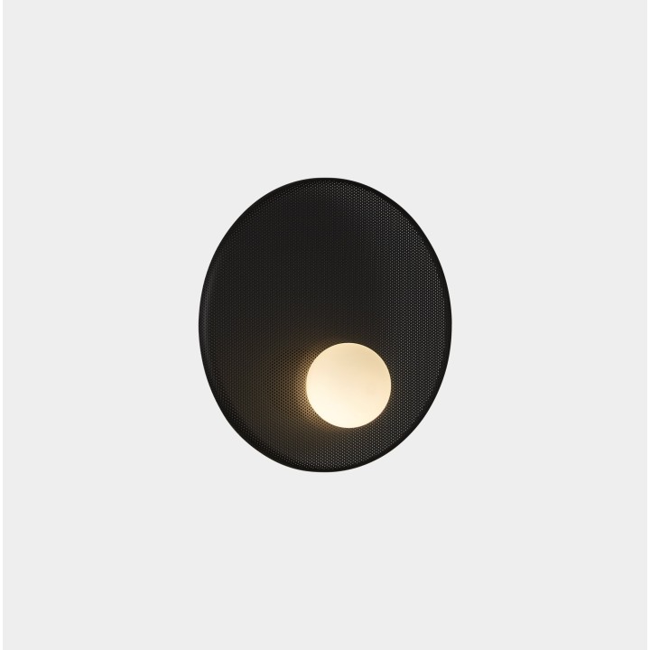 Aplique Trip ø300mm E14 7W Negro Leds C4 05-8356-05-05