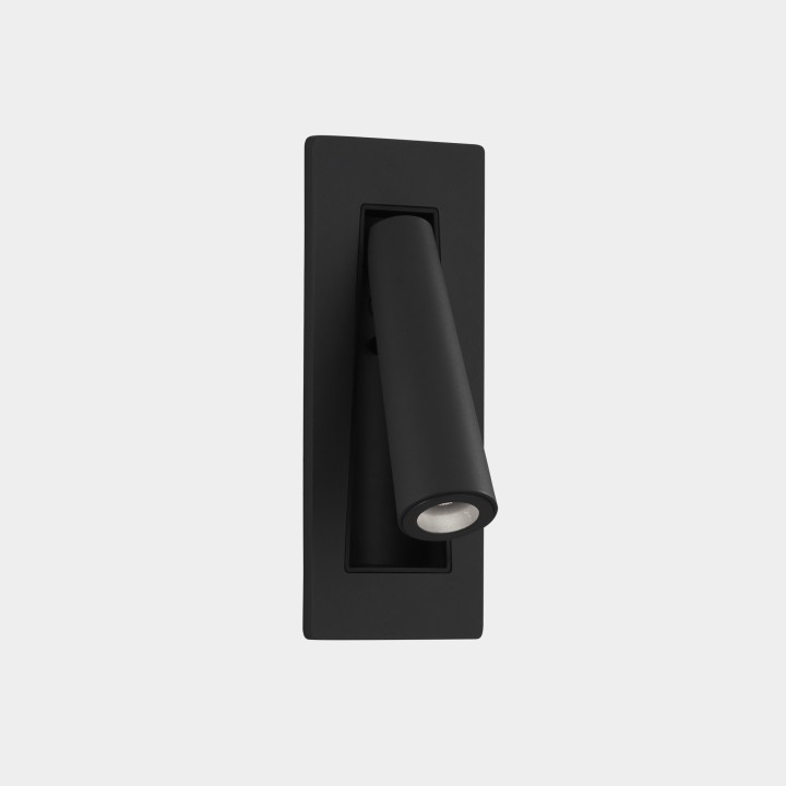 Luz de lectura Gamma Recessed LED 2.1W 2700K Negro 137lm Leds C4 05-8397-05-05