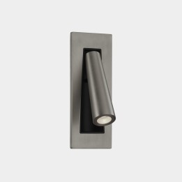Luz de lectura Gamma Recessed LED 2.1W 2700K Níquel satinado 137lm Leds C4 05-8397-81-81