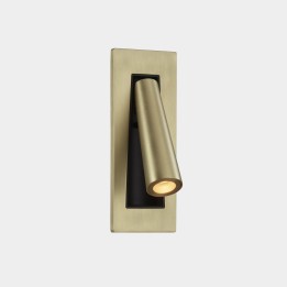 Luz de lectura Gamma Recessed LED 2.1W 2700K Oro mate 137lm Leds C4 05-8397-DN-DN