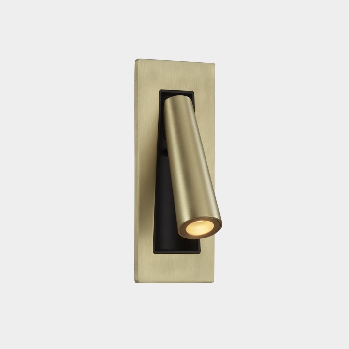 Luz de lectura Gamma Recessed LED 2.1W 2700K Oro mate 137lm Leds C4 05-8397-DN-DN
