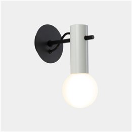 Aplique Nude E27 15W Negro Leds C4 05-8515-05-DN