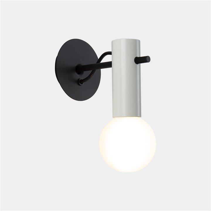 Aplique Nude E27 15W Negro Leds C4 05-8515-05-DN
