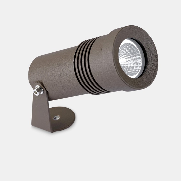 Proyector IP66 Micro ø70mm LED 6W 3000K Marrón 643lm Leds C4 05-9988-J6-CL
