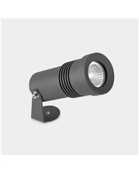 Proyector IP66 Micro ø70mm LED 6W 3000K Gris urbano 643lm Leds C4 05-9988-Z5-CL