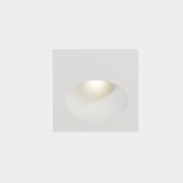 Lámpara Empotrable de pared IP66 Bat Square Oval LED 2.2W 4000K Blanco 48lm Leds C4 05-E016-14-CM