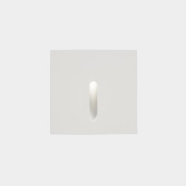 Lámpara Empotrable de pared IP66 Bat Square Lineal LED 2.2W 4000K Blanco 11lm Leds C4 05-E017-14-CM