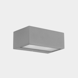 Aplique IP65 Nemesis LED 70*170mm LED LED LED LED 10.5NANANAW SW 2700-3200-4000K ON-OFF Gris 834lm Leds C4 05-E026-34-EH