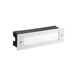 Lámpara Empotrable de pared IP66 Micenas LED Pro LED 8.7W 3000K Blanco 731lm Leds C4 05-E051-14-CL