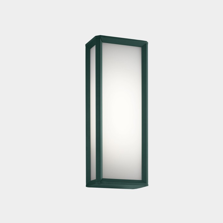 Aplique IP65 SKAT LED LED 21.821.8W SW 2700-3200-4000K ON-OFF Verde Abeto 1266lm Leds C4 05-E109-E3-EH