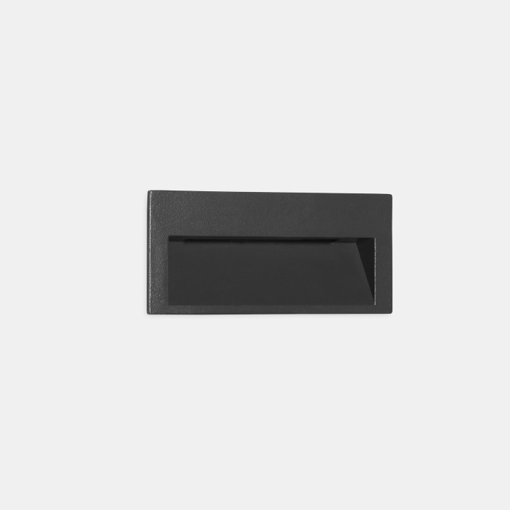 Lámpara Empotrable de pared IP66 Tiny Short LED 1.9W 3000K Gris urbano 18lm Leds C4 05-E146-Z5-CL