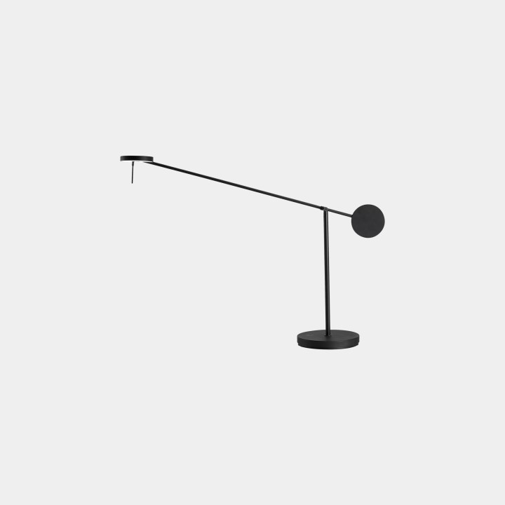Lámpara de Sobremesa Invisible LED 9W 568lm 3000K Negro Leds C4 10-5693-05-05