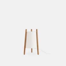 Lámpara de Sobremesa Woody E27 40W Blanco Leds C4 10-8106-14-14