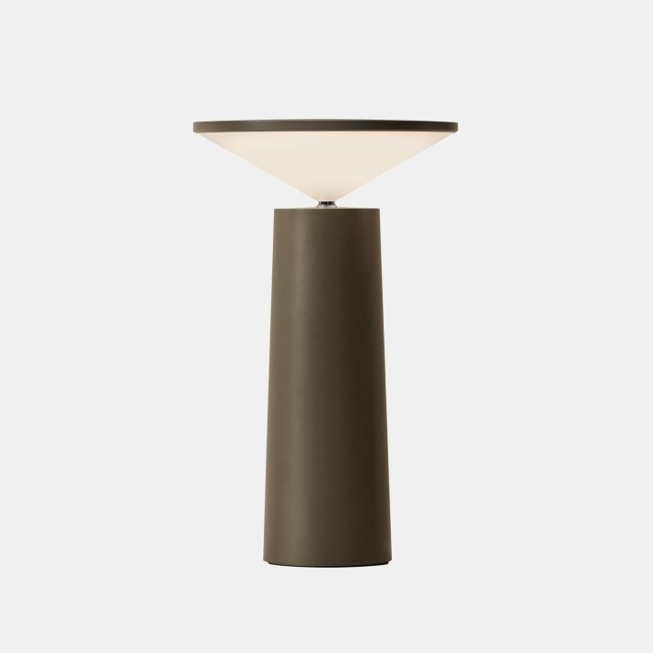 Lámpara de Sobremesa COCKTAIL LED 3W 154lm 2700K Gris oliva Leds C4 10-8327-EX-EX