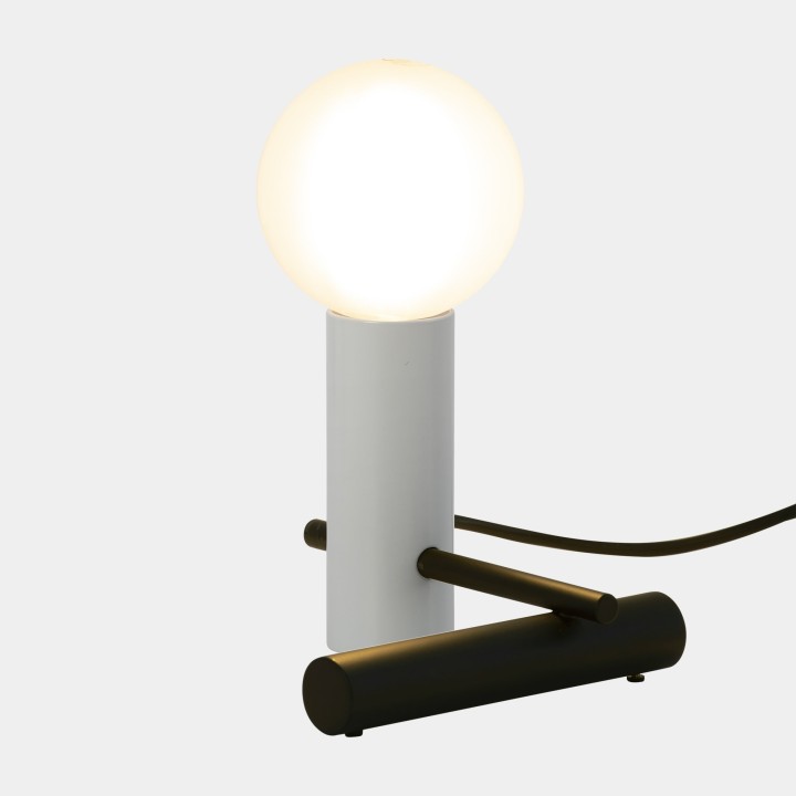 Lámpara de Sobremesa Nude E27 15W Negro Leds C4 10-8516-05-EM