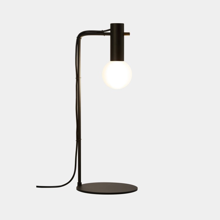 Lámpara de Sobremesa Nude E27 15W Negro Leds C4 10-8518-05-05