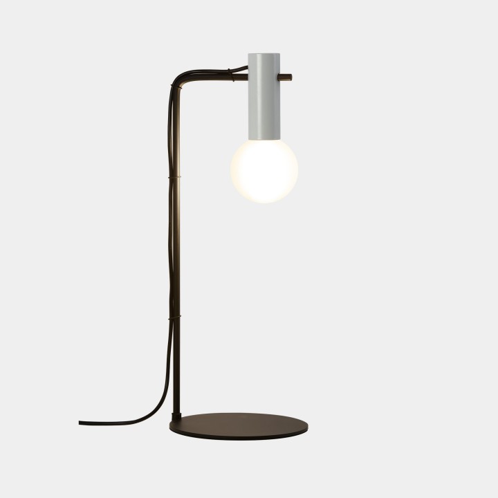 Lámpara de Sobremesa Nude E27 15W Negro Leds C4 10-8518-05-EM