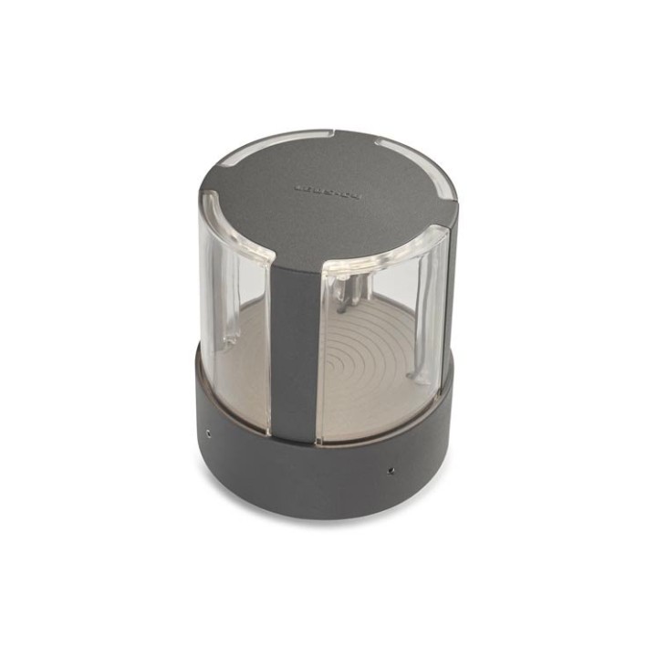 Baliza IP65 Compact ø128mm LED 10.8W 3000K Gris urbano 532lm Leds C4 10-9994-Z5-CL