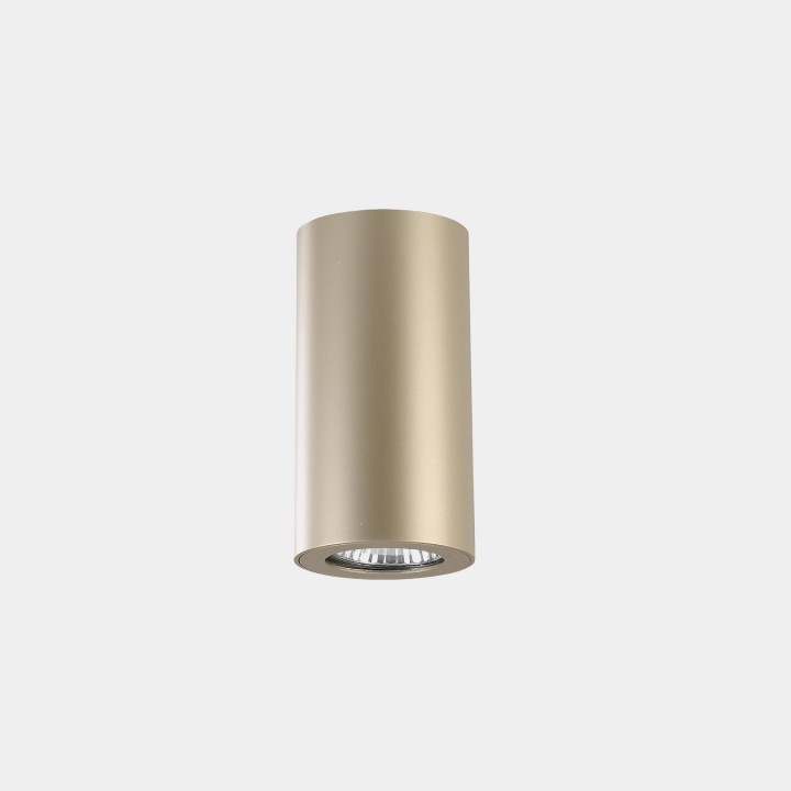 Plafón Pipe Single GU10 50W Oro Leds C4 15-0073-DL-DL