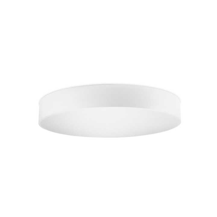 Plafón Luno Surface Opal ø600 52W Blanco cálido - 3000K CRI 80 1-10V/PUSH/DALI Blanco IP23 5083lm Leds C4 15-5924-14-DS
