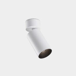 Proyector Atom Surface Small 7.5W Blanco cálido - 3000K CRI 90 PHASE CUT Blanco 319lm Leds C4 15-6486-14-ML