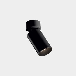 Proyector Atom Surface Small 7.5W Blanco cálido - 3000K CRI 90 PHASE CUT Negro 319lm Leds C4 15-6486-60-ML