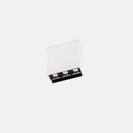 Plafón Bento Surface 3 LEDS 6.1W Blanco cálido - 3000K CRI 90 Blanco IP23 449lm Leds C4 15-7101-14-60