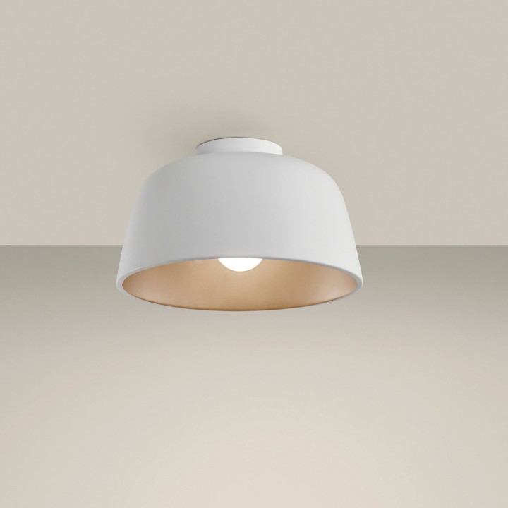 Plafón Miso ø285mm E27 40W Blanco Leds C4 15-8330-14-DL