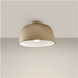 Plafón Miso ø285mm E27 40W Oro Leds C4 15-8330-DL-14