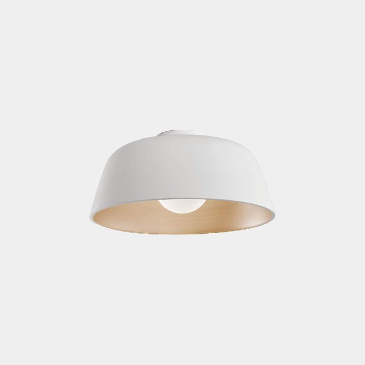 Plafón Miso ø433mm E27 40W Blanco Leds C4 15-8331-14-DL