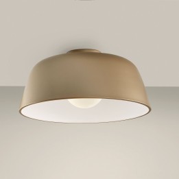 Plafón Miso ø433mm E27 40W Oro Leds C4 15-8331-DL-14