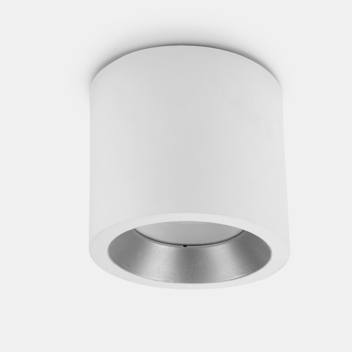 Plafón IP66 Cosmos LED ø126mm LED 12W 4000K Blanco 1118lm Leds C4 15-9790-14-CM