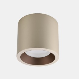 Plafón IP66 Cosmos LED ø126mm LED 12W 4000K Oro 1118lm Leds C4 15-9790-DL-CM
