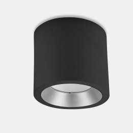 Plafón IP66 Cosmos LED ø168mm LED 23W 4000K Negro 2061lm Leds C4 15-9904-60-CM