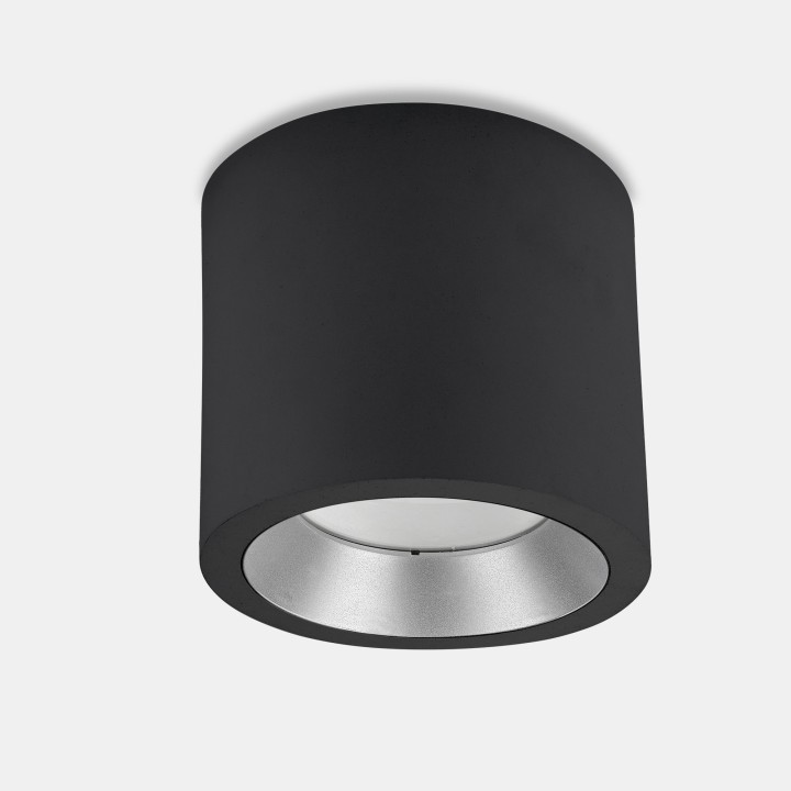 Plafón IP66 Cosmos LED ø168mm LED 23W 4000K Negro 2061lm Leds C4 15-9904-60-CM