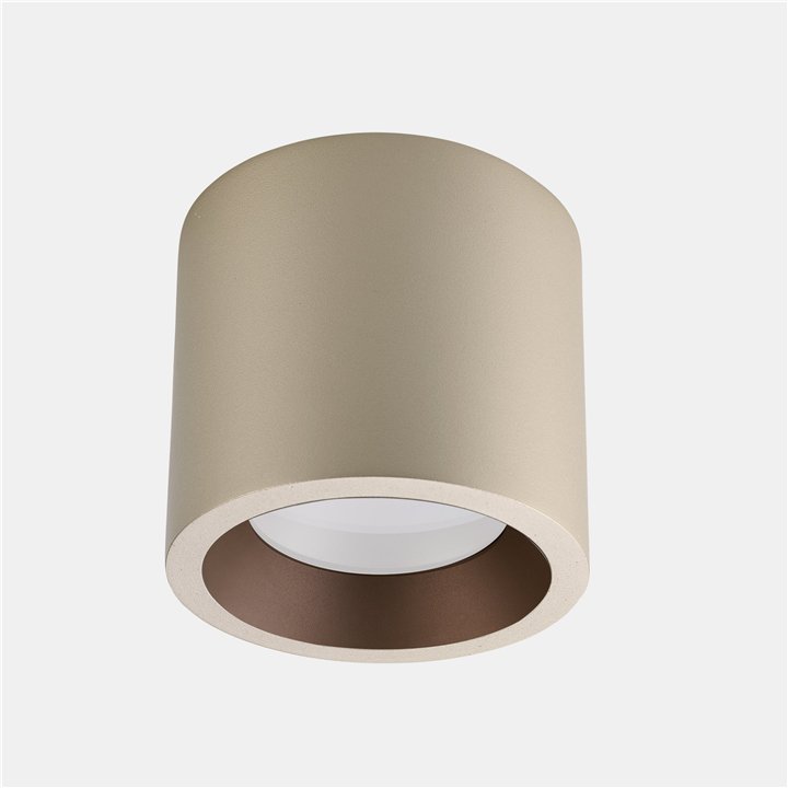 Plafón IP66 Cosmos LED ø168mm LED 23W 3000K Oro 2061lm Leds C4 15-9904-DL-CL